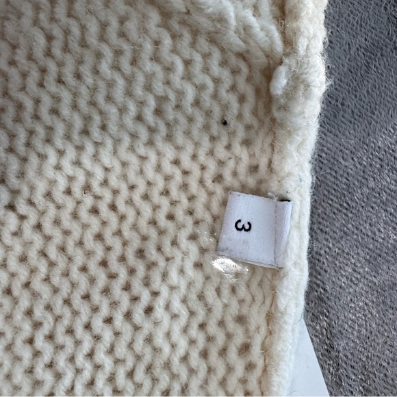 Sandro Paris  Black and Tan Geometric Sweater Size 3 - Picture 12 of 15